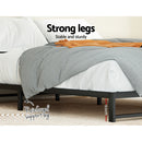 Artiss Bed Frame Queen Size Metal BERU-6