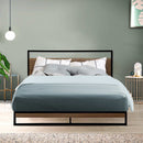 Artiss Bed Frame Double Size Metal Bed Frame DANE-8