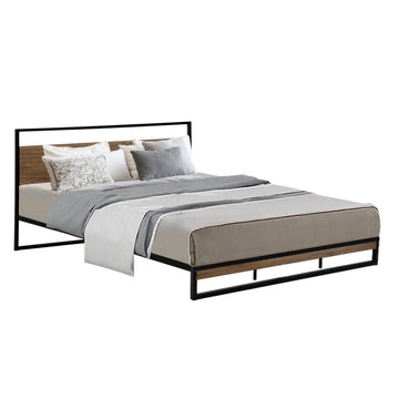 Artiss Bed Frame King Size Metal Bed Frame DANE