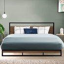 Artiss Bed Frame King Size Metal Bed Frame DANE-8