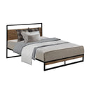 Artiss Bed Frame Metal Bed Frame DANE - King Single-1