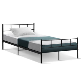Artiss Bed Frame King Single Metal Bed Frame SOL