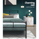 Artiss Bed Frame Queen Metal Bed Frame SOL-6