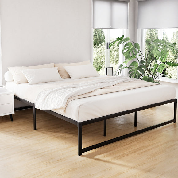 Artiss Bed Frame King Size Metal Bed Frame TINO