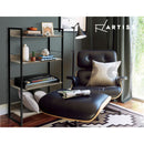Artiss Bookshelf 4 Tiers - NOE Black and Oak-6