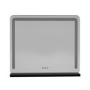 Embellir Makeup Mirror 60x50cm Hollywood Vanity with LED Light Tabletop Black-3