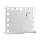 Embellir Makeup Mirror 58x45cm Hollywood Vanity with LED Light Tabletop White-1