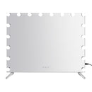 80x65cm Embellir Makeup Mirror Hollywood Vanity with LED Light Silver Legs-3