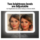 Embellir Makeup Mirror 10X Magnification LED Light Adjustable Rotation Cordless Suction Cup-4
