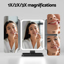 Embellir LED Makeup Mirror Tri-fold Lighted Vanity Mirrors 1X2X3X Magnifications-9