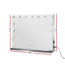 Embellir Makeup Mirror 58x46cm Hollywood Vanity with LED Light Tabletop Wall-2