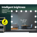 Embellir Makeup Mirror 58x46cm Hollywood Vanity with LED Light Tabletop Wall-6