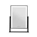 Embellir Makeup Mirror 25x30cm Hollywood Vanity with LED Light Rotation Black-3