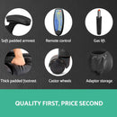 Artiss 8 Point Massage Office Chair Heated Seat Recliner PU Black-6