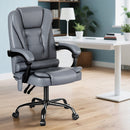 Artiss Executive Office Chair 4-Point Massage Adjustable Ergonomic Recline PU-7