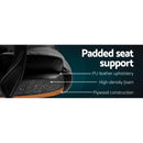 Artiss Executive Office Chair Leather Recliner Black-6