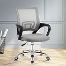 Artiss Mesh Office Chair Mid Back Grey-7