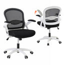 Artiss Mesh Office Chair Mid Back Black-1