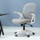Artiss Mesh Office Chair Mid Back Grey-7
