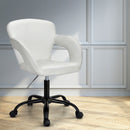 Artiss Office Chair Mid Back White-1