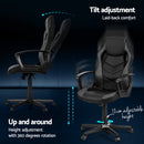 Artiss Gaming Office Chair Computer Chairs Grey-5