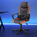 Artiss Gaming Office Chair Computer Executive Racing Chairs High Back Orange-7