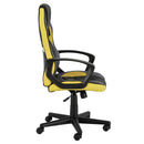 Artiss Gaming Office Chair Computer Executive Racing Chairs High Back Yellow-4
