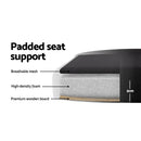 Artiss Mesh Office Chair Computer Gaming Desk Chairs Work Study Mid Back Black-5