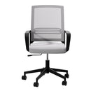 Artiss Mesh Office Chair Mid Back Grey-3