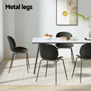 Gardeon 4PC Outdoor Dining Chairs Lounge Chair Patio Garden Furniture Black-7