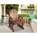 Gardeon Wooden Wagon Chair Outdoor-6