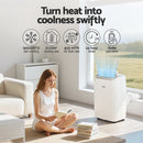 Devanti Portable Air Conditioner Dehumidifier Fan 14000BTU-5