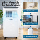 3-in-1 Devanti Portable Air Conditioner Dehumidifier Fan 7000BTU-4