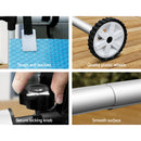 Aquabuddy Pool Cover 500 Micron 10.5x4.2m Silver Swimming Pool Solar Blanket 5.5m Roller-6