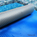 Aquabuddy Pool Cover 500 Micron 8x4.2m Swimming Pool Solar Blanket Blue Silver-7