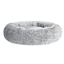 i.Pet Pet Bed Dog Cat 90cm Large Calming Soft Plush Light Charcoal-1