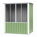 i.Pet Bird Cage Outdoor Aviary 180cm Walk In Access Galvanised Metal Green-2