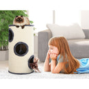 i.Pet Cat Tree 70cm Scratching Post Tower Scratcher Trees Wood Condo House Toys-7