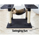 i.Pet Cat Tree 184cm Tower Scratching Post Scratcher Wood Trees Condo Bed House-7