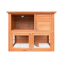 i.Pet Chicken Coop Rabbit Hutch 88cm x 40cm x 76cm Large Chicken Coop House Run Wooden Cage Outdoor-3