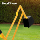 Keezi Kids Ride On Car Digger Bulldozer Sandpit Play Toys Rotate Seat Yellow-5