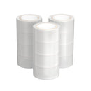12 Rolls Packing Packaging Tape Sticky Clear Sealing Tapes Transparent 48mmx75m-1