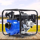 Giantz 8HP 3" Petrol Water Pump Garden Irrigation Transfer Blue-8