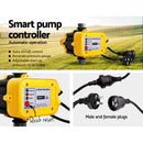 Auto Peripheral Water Pump Clean Electric Garden Farm Rain Tank Irrigation QB60 Yellow-6