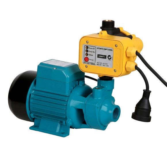 Giantz Auto Peripheral Pump Clean Water Garden Farm Rain Tank Irrigation QB80