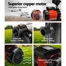 Giantz 1800W Max 5-Stage Garden Water Pump High Pressure Irrigation Booster Pump, Automatic Multi-Stage External Sprinkler Pump for Rainwater Tank Transfer, Home Farm Lawn, Black-4