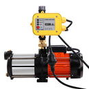 Giantz 1800W Max 5-Stage Garden Water Pump High Pressure Irrigation Booster Pump, Automatic Multi-Stage External Sprinkler Pump for Rainwater Tank Transfer, Home Farm Lawn, Yellow-3