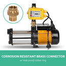 Giantz Garden Water Pump High Pressure 2500W Max 5-Stage Tank Irrigation Transfer Booster Yellow-5