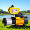 Giantz Garden Water Pump High Pressure 2500W Max 6-Stage Tank Irrigation Transfer Booster Yellow-7