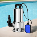 Giantz 1800W Max. Submersible Dirty Water Pump Bore Tank Well Steel Automatic Clean-7